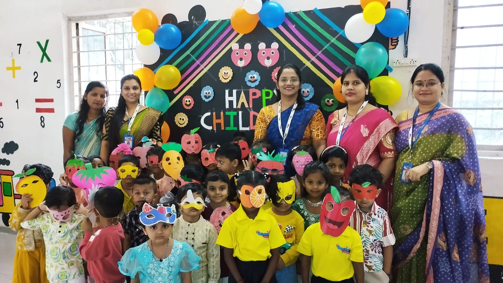 Happy Children's Day Masks