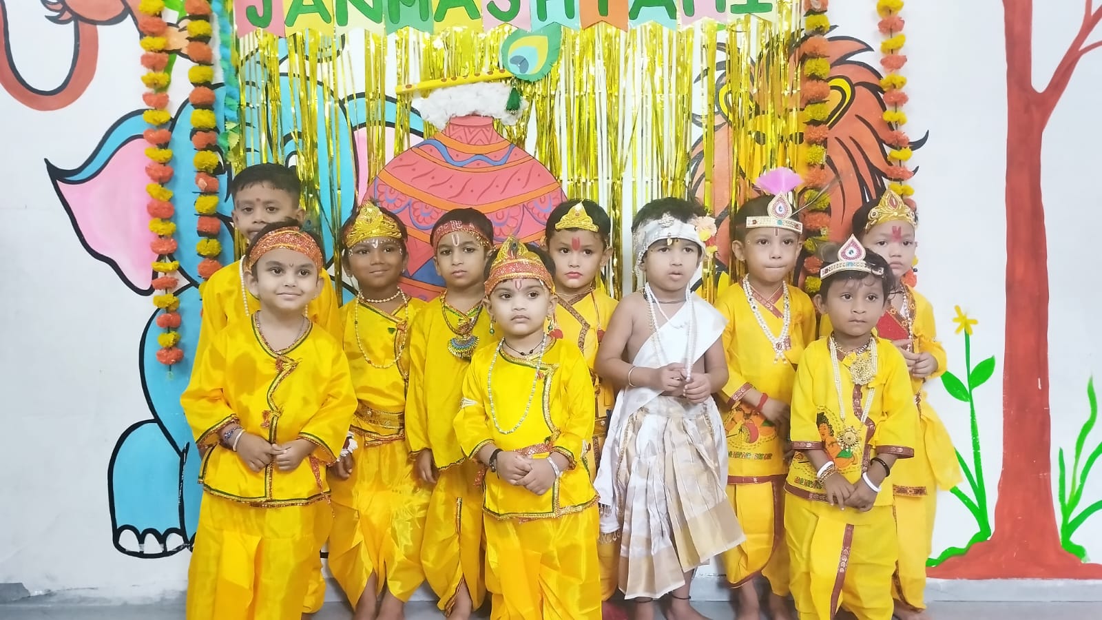 Little Krishnas of Janmashtami
